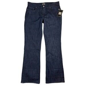 Lucky Brand Shelby Sweet n Low Jeans  Women's 10/30  NWT  Dark Wash Flap Pocket